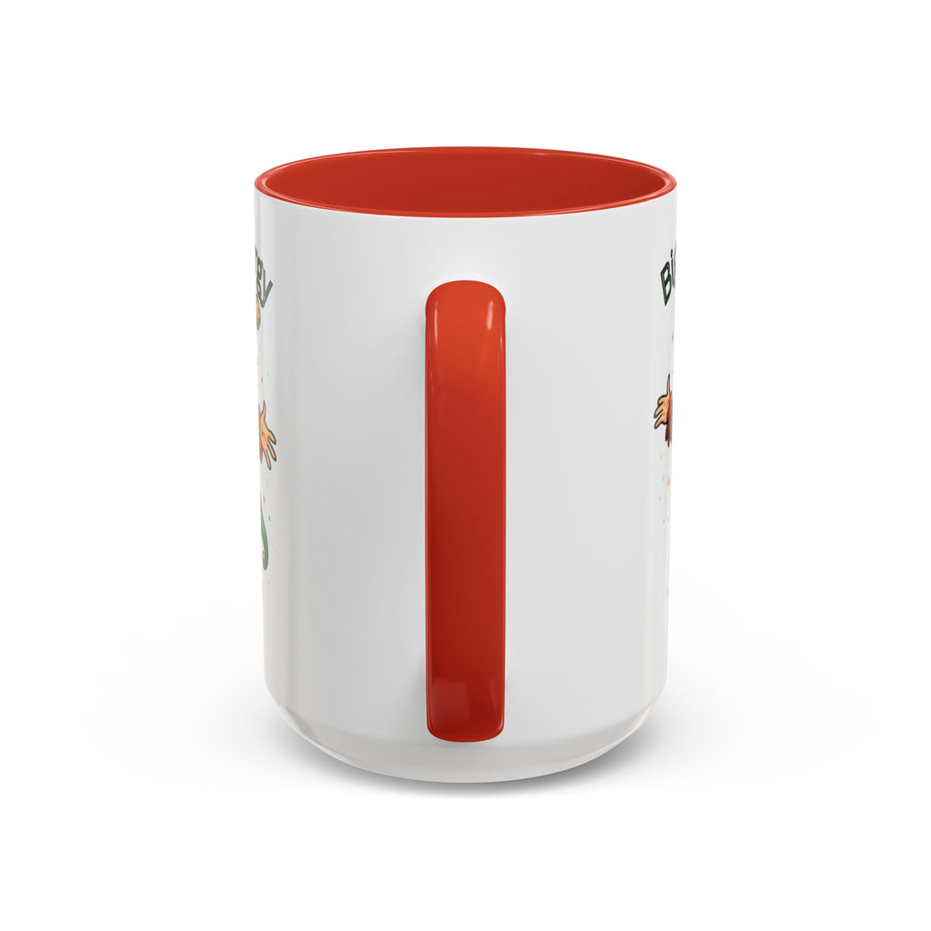 Big Elf Energy Coffee Mug — Holiday Christmas Elf Accent Mug (11/15oz)