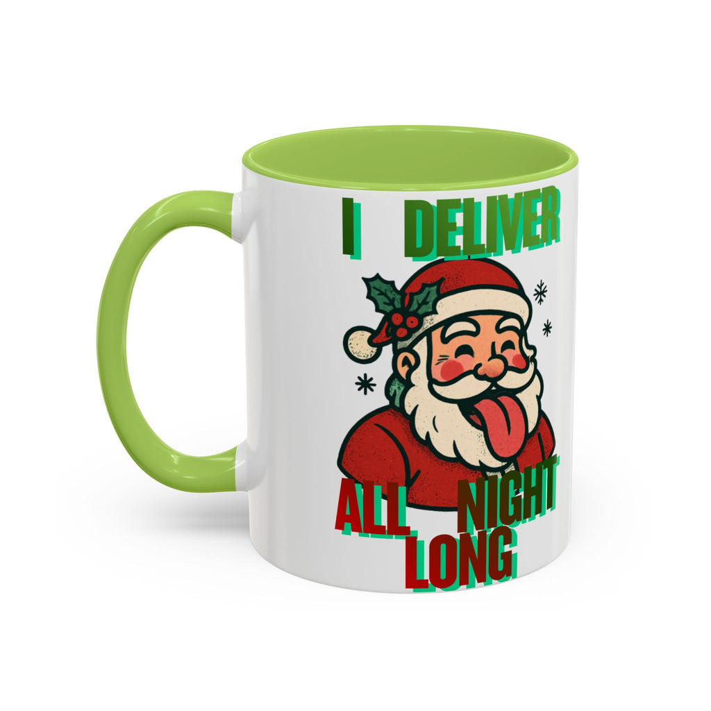 Naughty Mr. & Mrs. Clause Christmas Coffee Mug