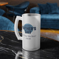 Frosted Glass Beer Mug — Personalized Father’s Day Photo Beer Stein