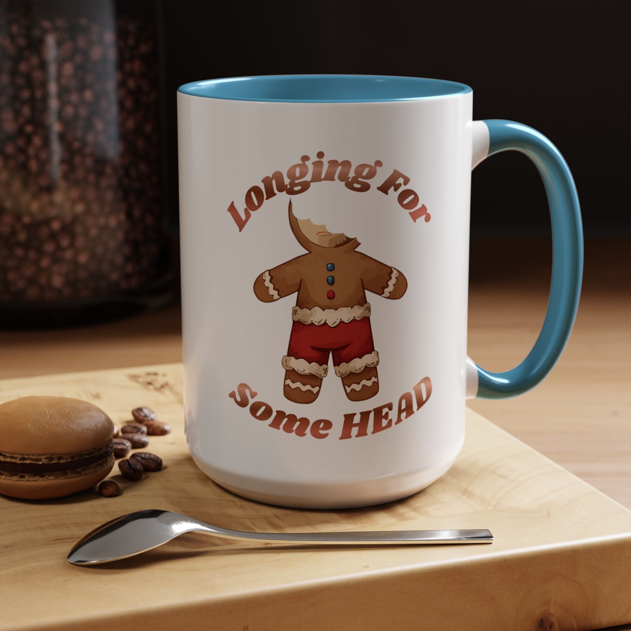 Gingerbread 'Longing For Some Head' Accent Coffee Mug (11/15oz)
