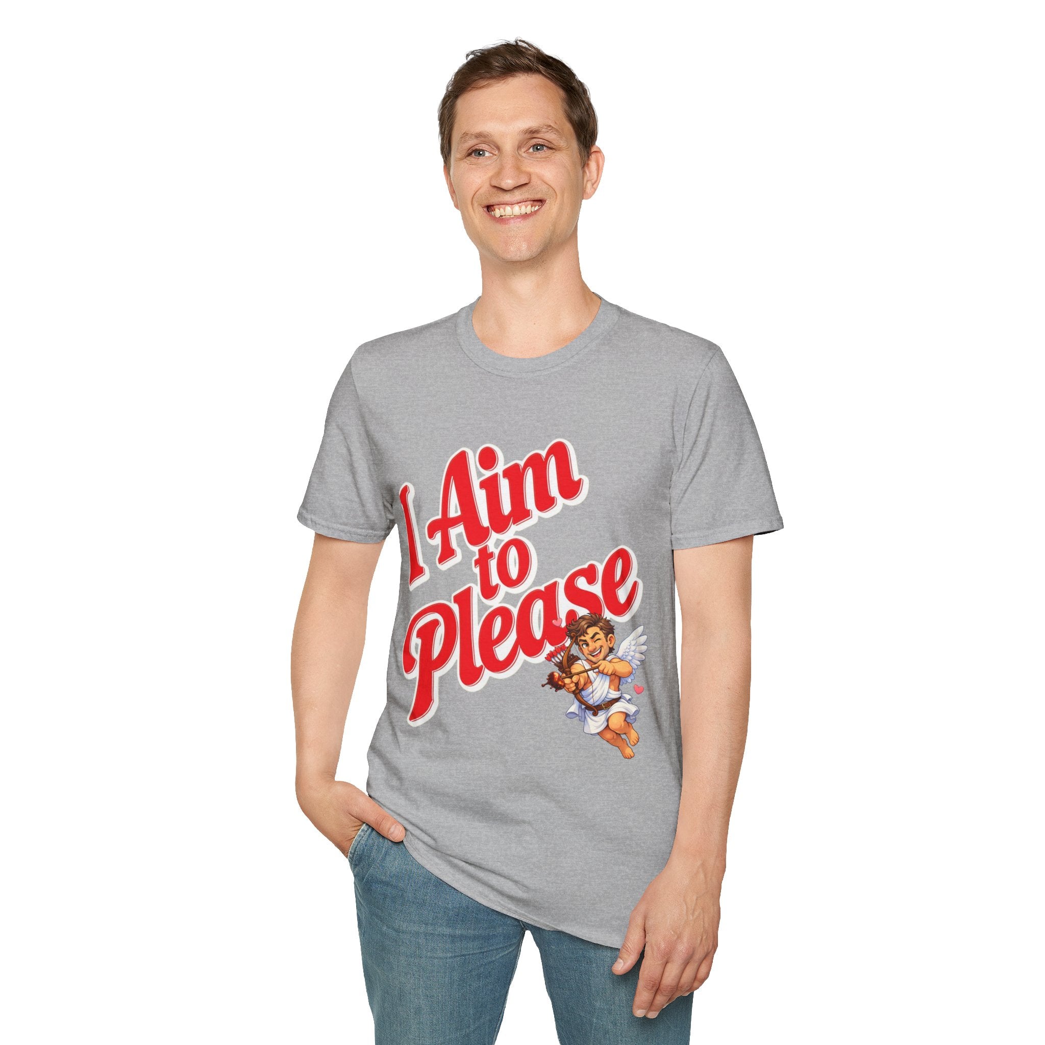 I Aim To Please Cupid Shirt - Valentines Tee