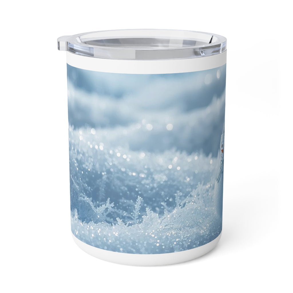 10oz Insulated Coffee Mug - Frosty Snow