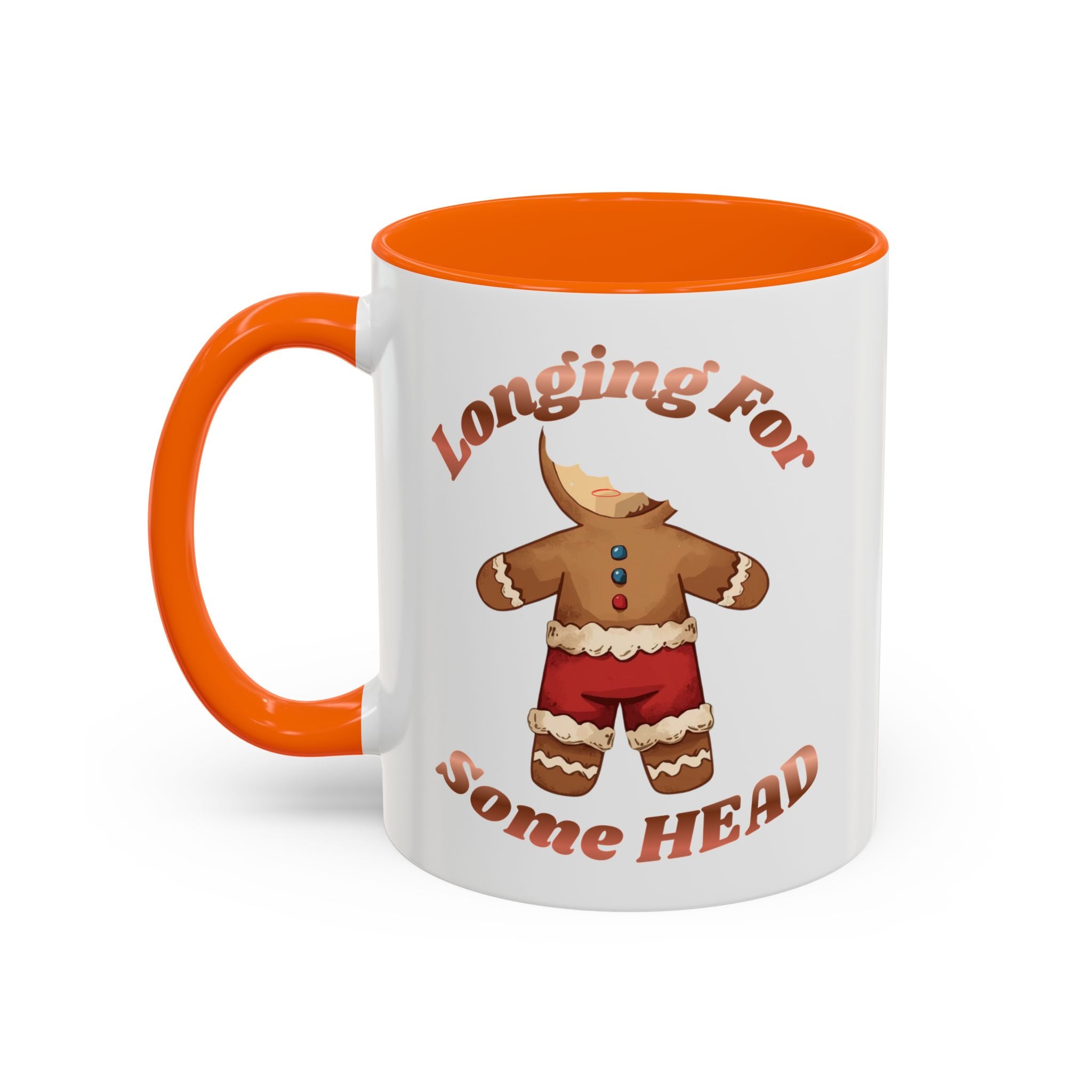 Gingerbread 'Longing For Some Head' Accent Coffee Mug (11/15oz)