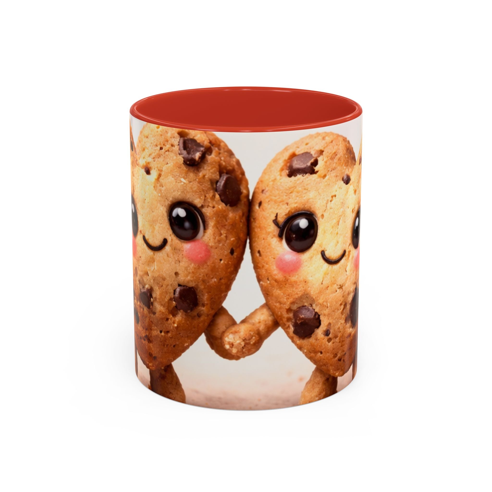 Heart Chocolate Chip Cookies Mug | Accent Coffee Mug, Valentines