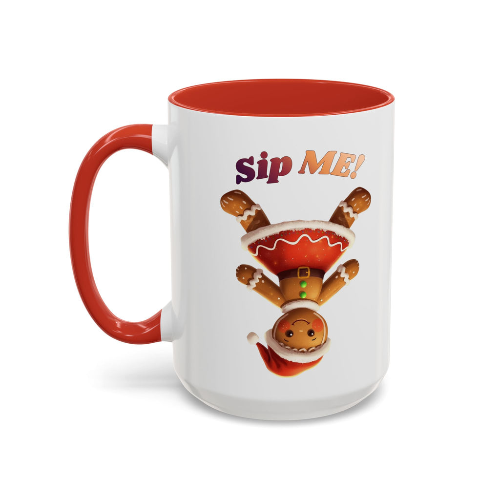 Sip Me! Gingerbread Holiday Coffee Mug (Accent, 11/15oz)