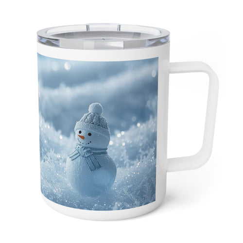 10oz Insulated Coffee Mug - Frosty Snow