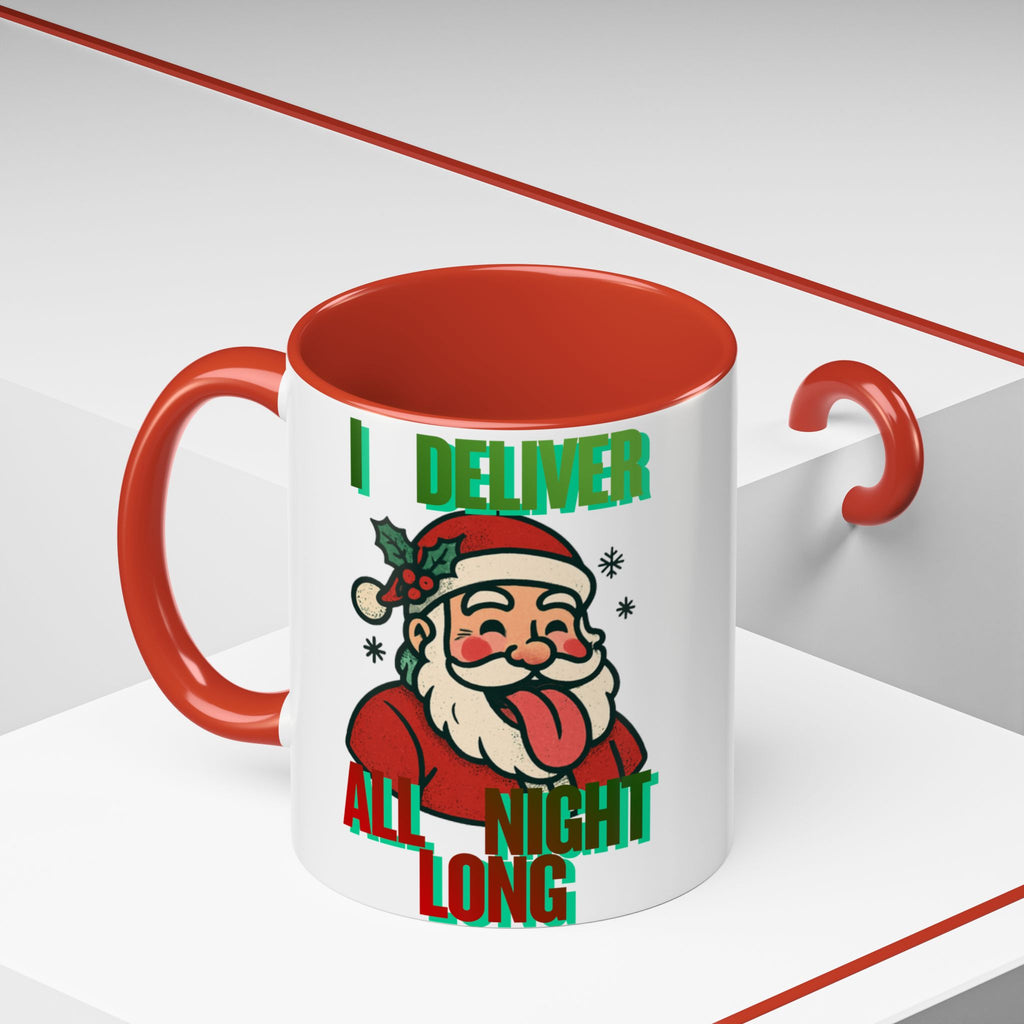 Naughty Mr. & Mrs. Clause Christmas Coffee Mug