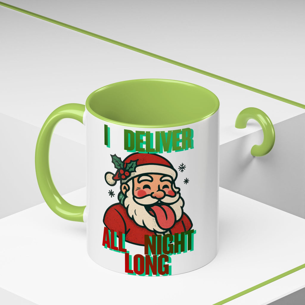 Naughty Mr. & Mrs. Clause Christmas Coffee Mug