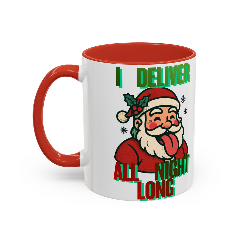 Naughty Mr. & Mrs. Clause Christmas Coffee Mug
