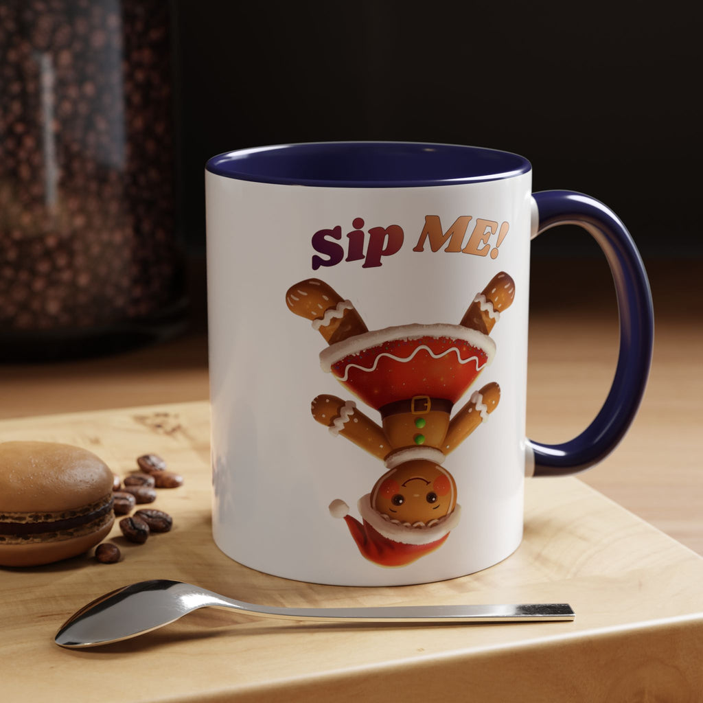 Sip Me! Gingerbread Holiday Coffee Mug (Accent, 11/15oz)
