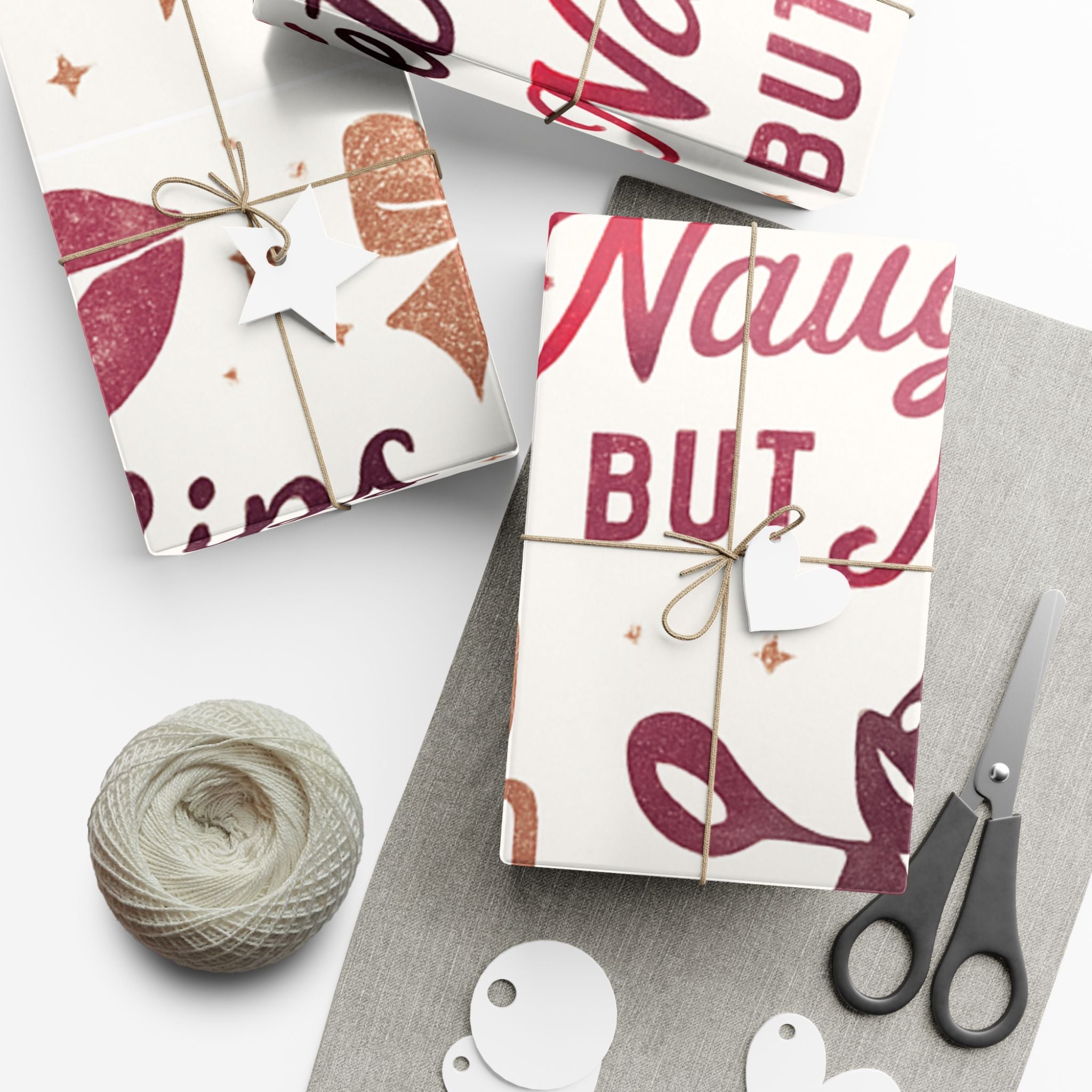 Festive Lips & Heels Holiday Wrapping - 29" x 144"