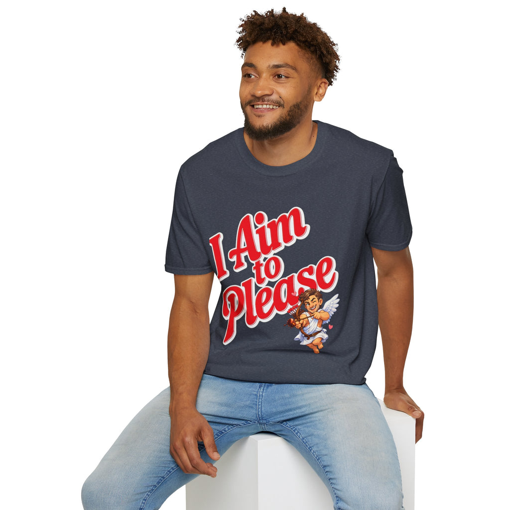I Aim To Please Cupid Shirt - Valentines Tee