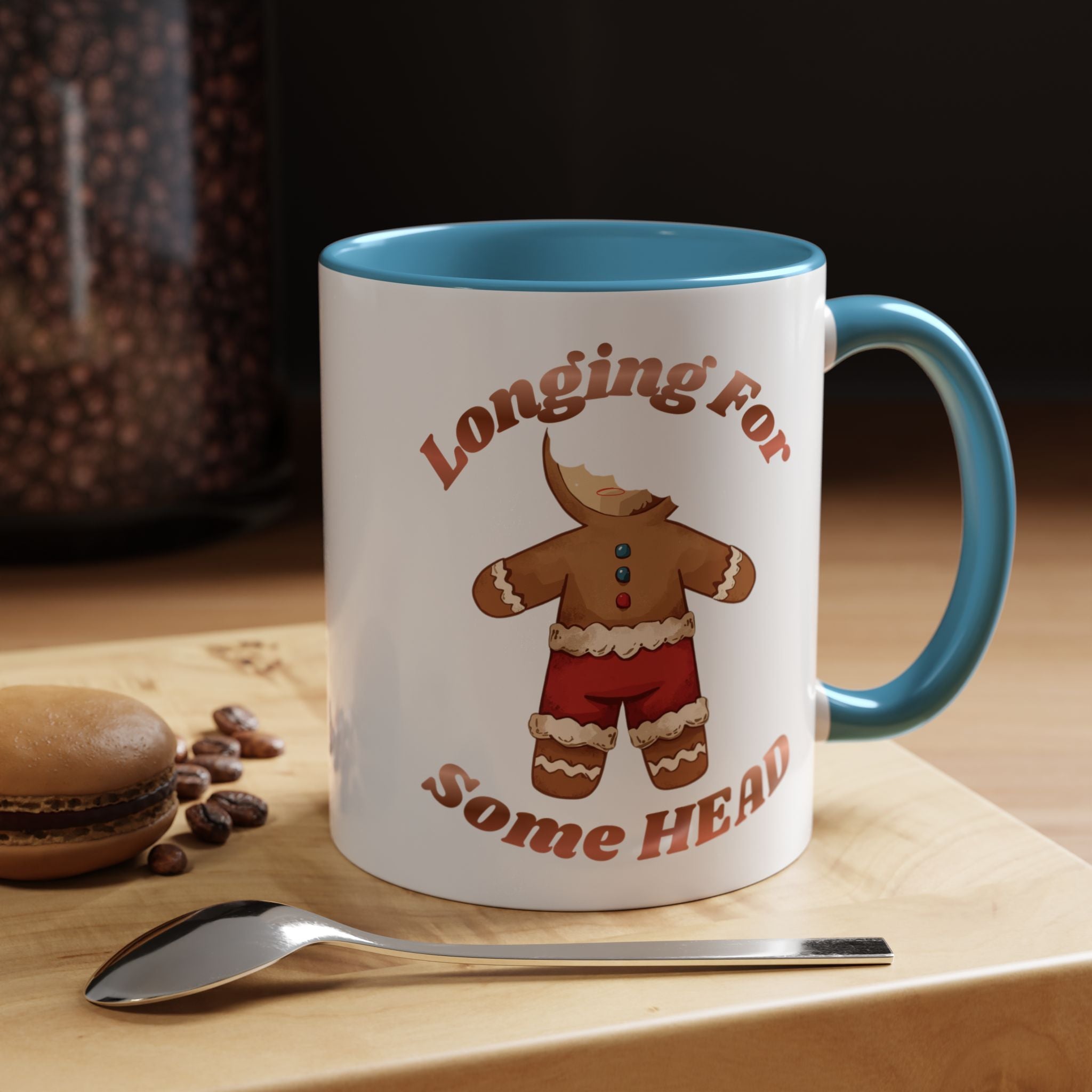 Gingerbread 'Longing For Some Head' Accent Coffee Mug (11/15oz)