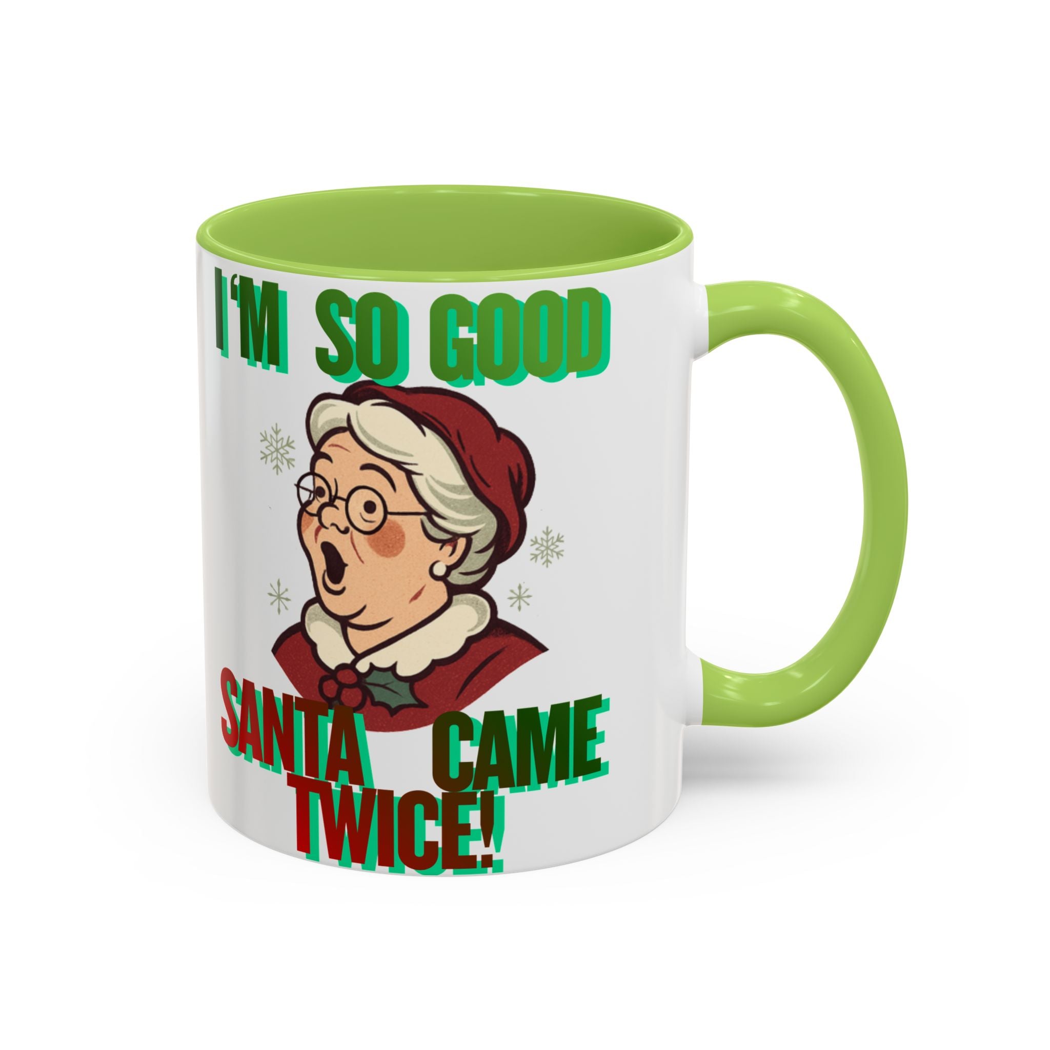 Naughty Mr. & Mrs. Clause Christmas Coffee Mug