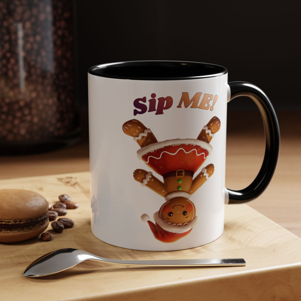 Sip Me! Gingerbread Holiday Coffee Mug (Accent, 11/15oz)