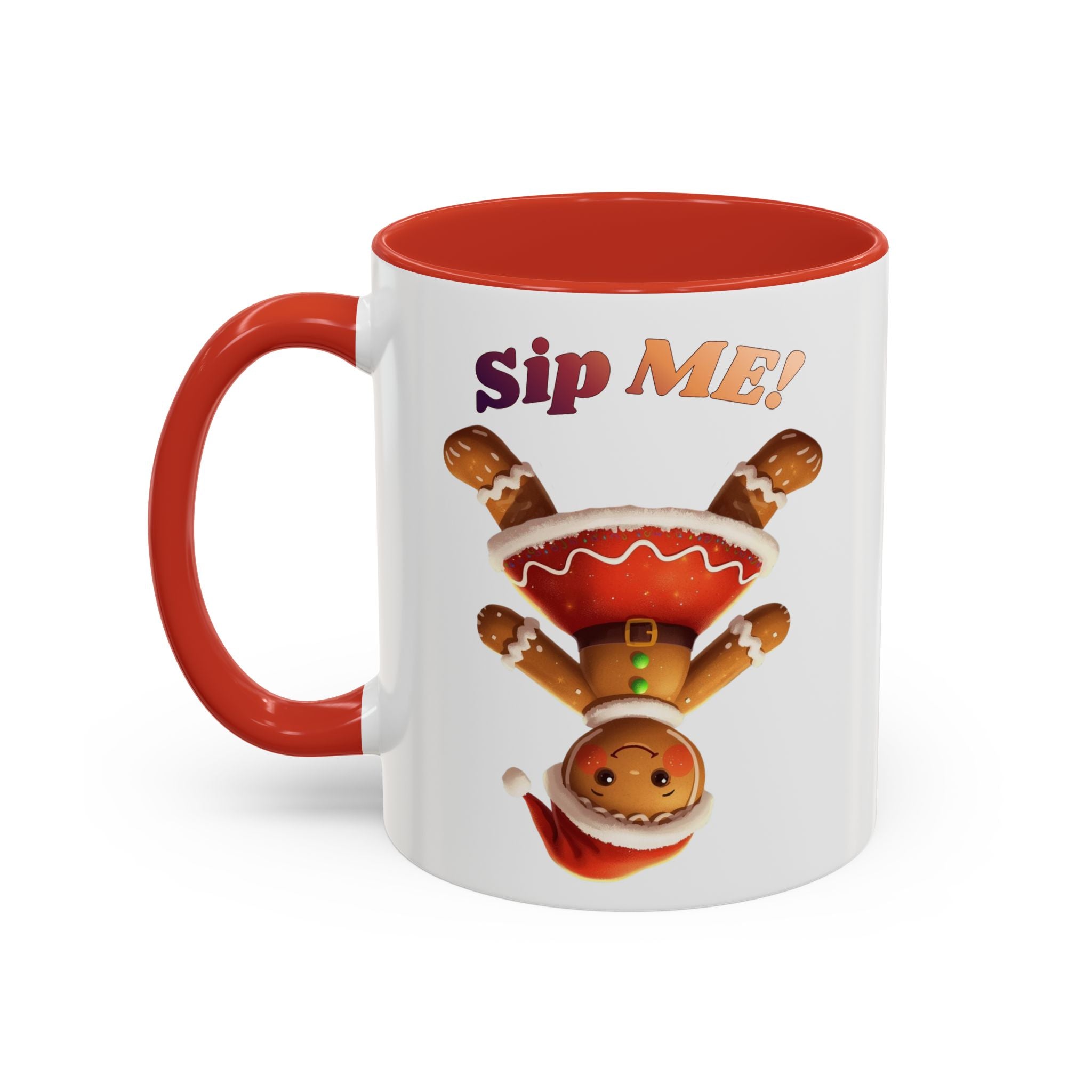 Sip Me! Gingerbread Holiday Coffee Mug (Accent, 11/15oz)