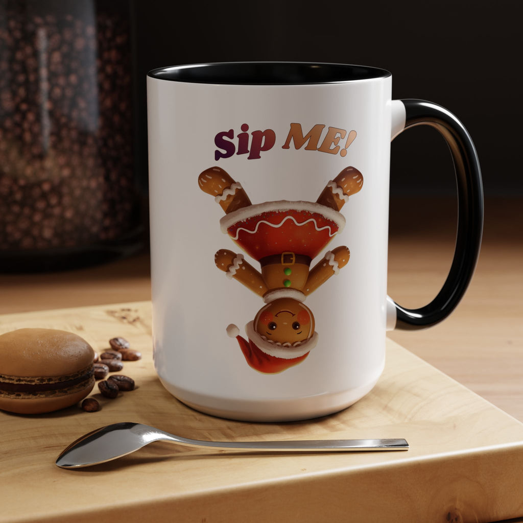Sip Me! Gingerbread Holiday Coffee Mug (Accent, 11/15oz)