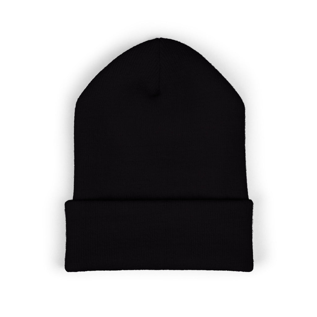 Embroidered "Happy Father's Day" Cuffed Beanie — Personalized Dad Gift