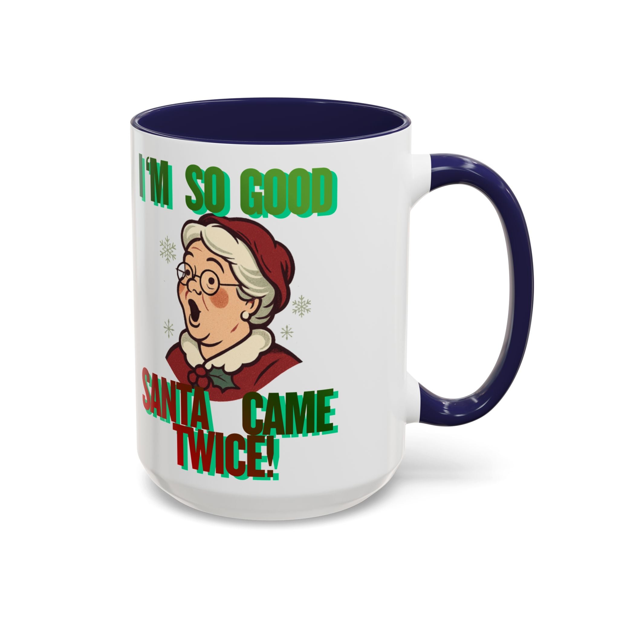 Naughty Mr. & Mrs. Clause Christmas Coffee Mug