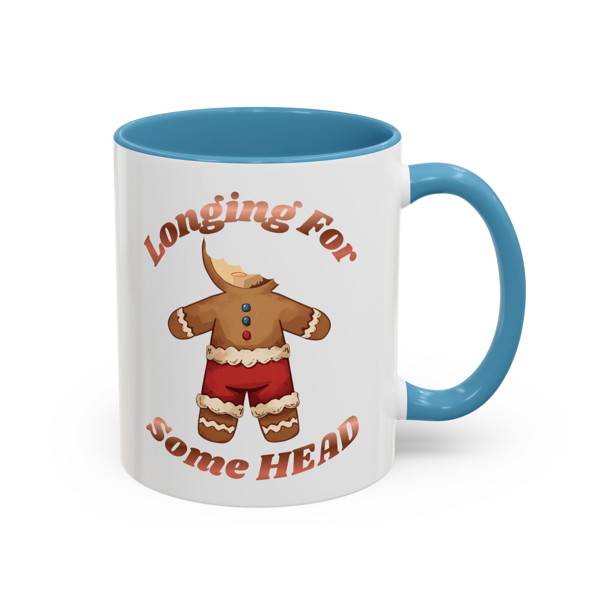 Gingerbread 'Longing For Some Head' Accent Coffee Mug (11/15oz)