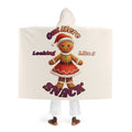 Hooded Sherpa Blanket — Cozy Fleece Cloak with Hood