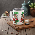 10oz Insulated Adult Themed Coffee Mug - 'I Deliver All Night Long' Hilarious Holiday Tumbler