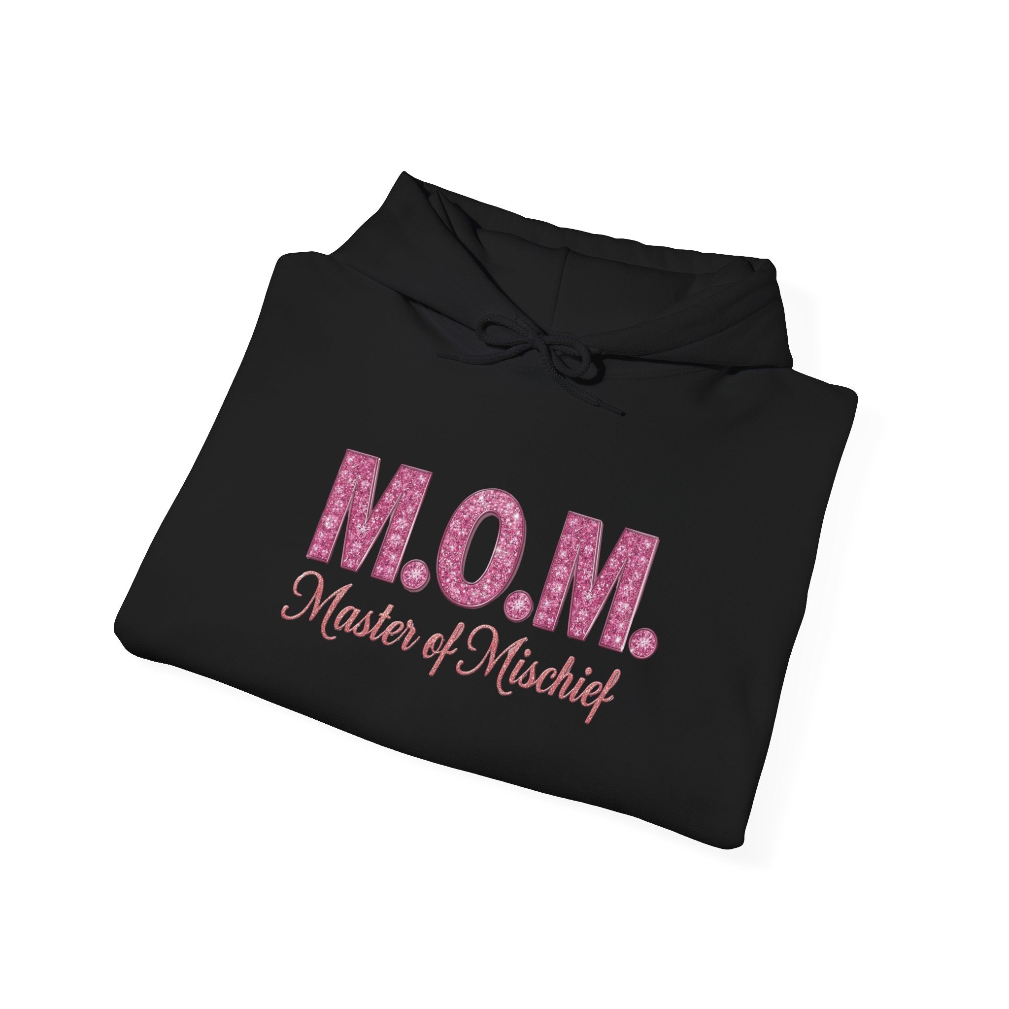 Mom Hoodie — "M.O.M. Master of Mischief" Graphic Mother's Day Pullover