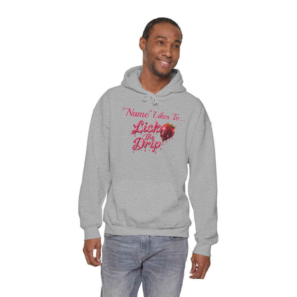 Personalized Hoodie - Valentine's Day "Lick The Drip"