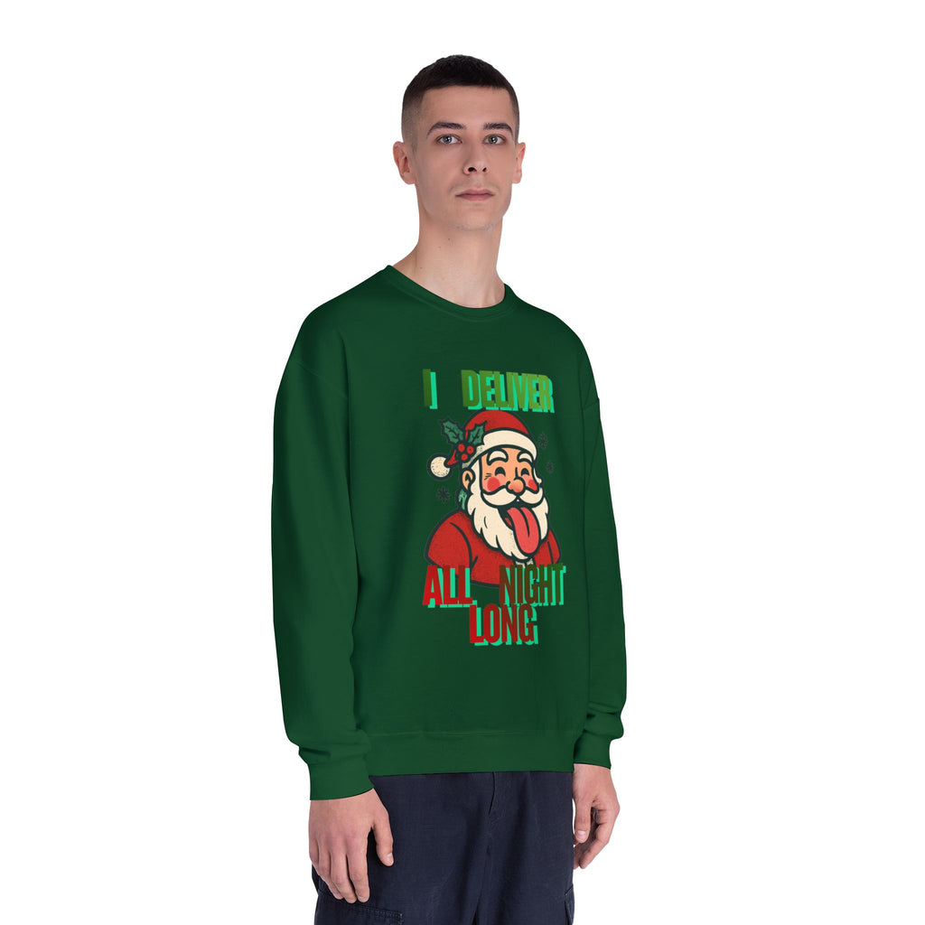 Santa Claus 'I Deliver All Night Long' Christmas Sweatshirt