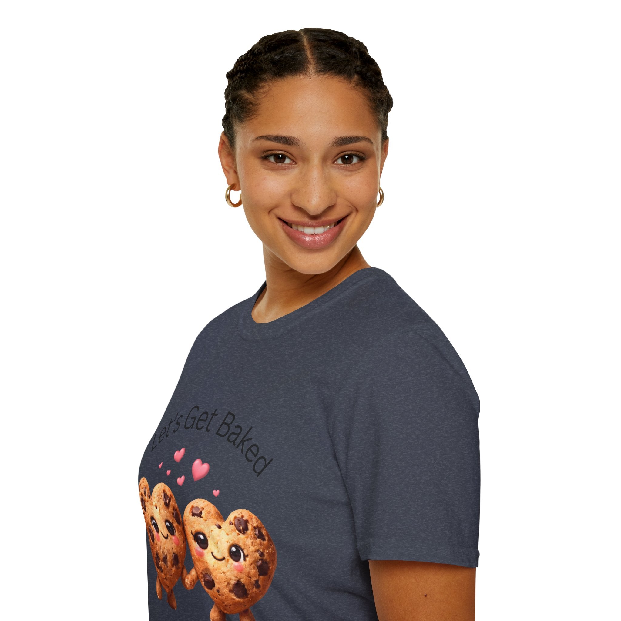 Let's Get Baked Cookie Hearts T-Shirt