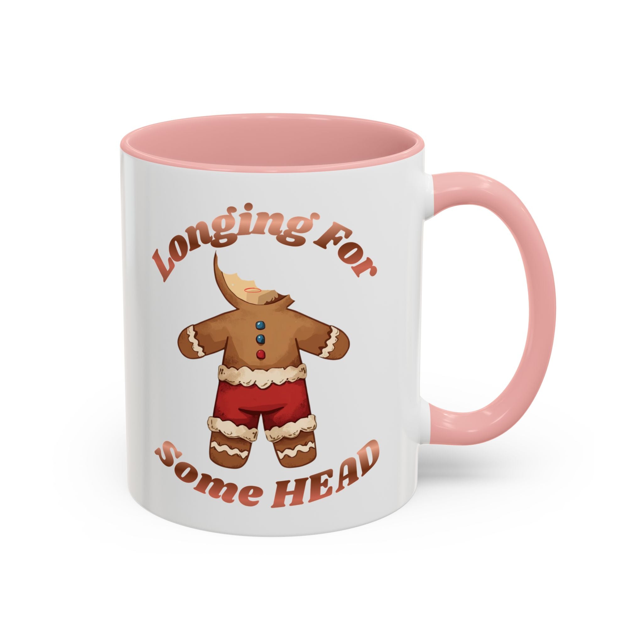 Gingerbread 'Longing For Some Head' Accent Coffee Mug (11/15oz)