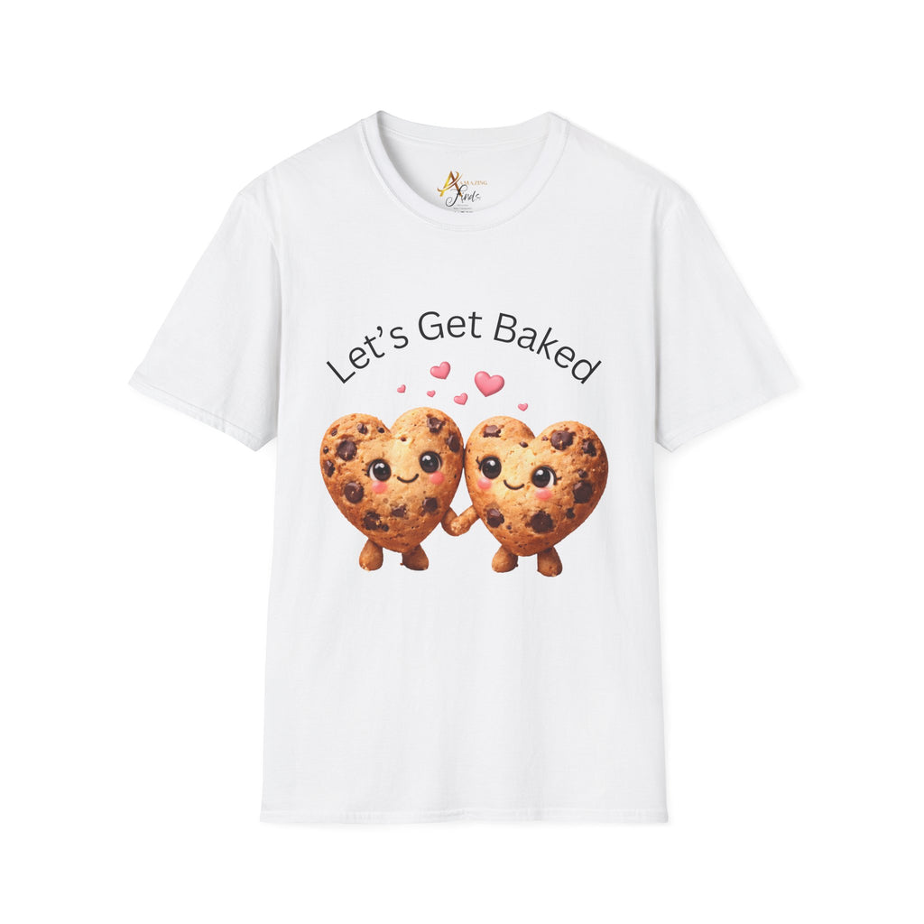 Let's Get Baked Cookie Hearts T-Shirt