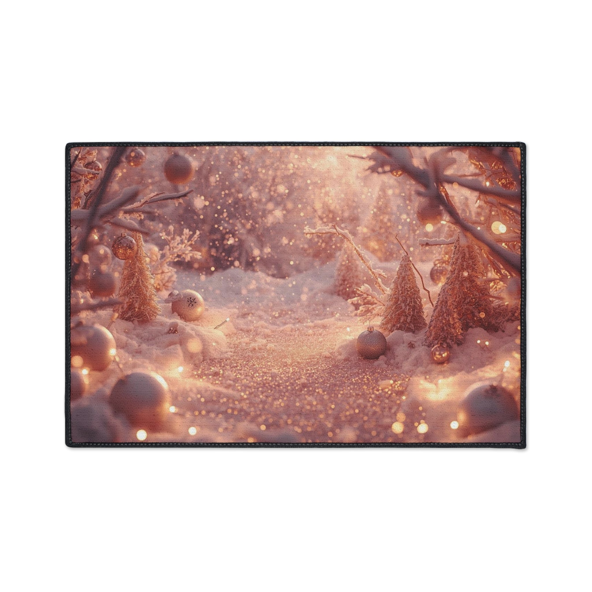 Holiday Winter Wonderland Heavy Duty Floor Mat