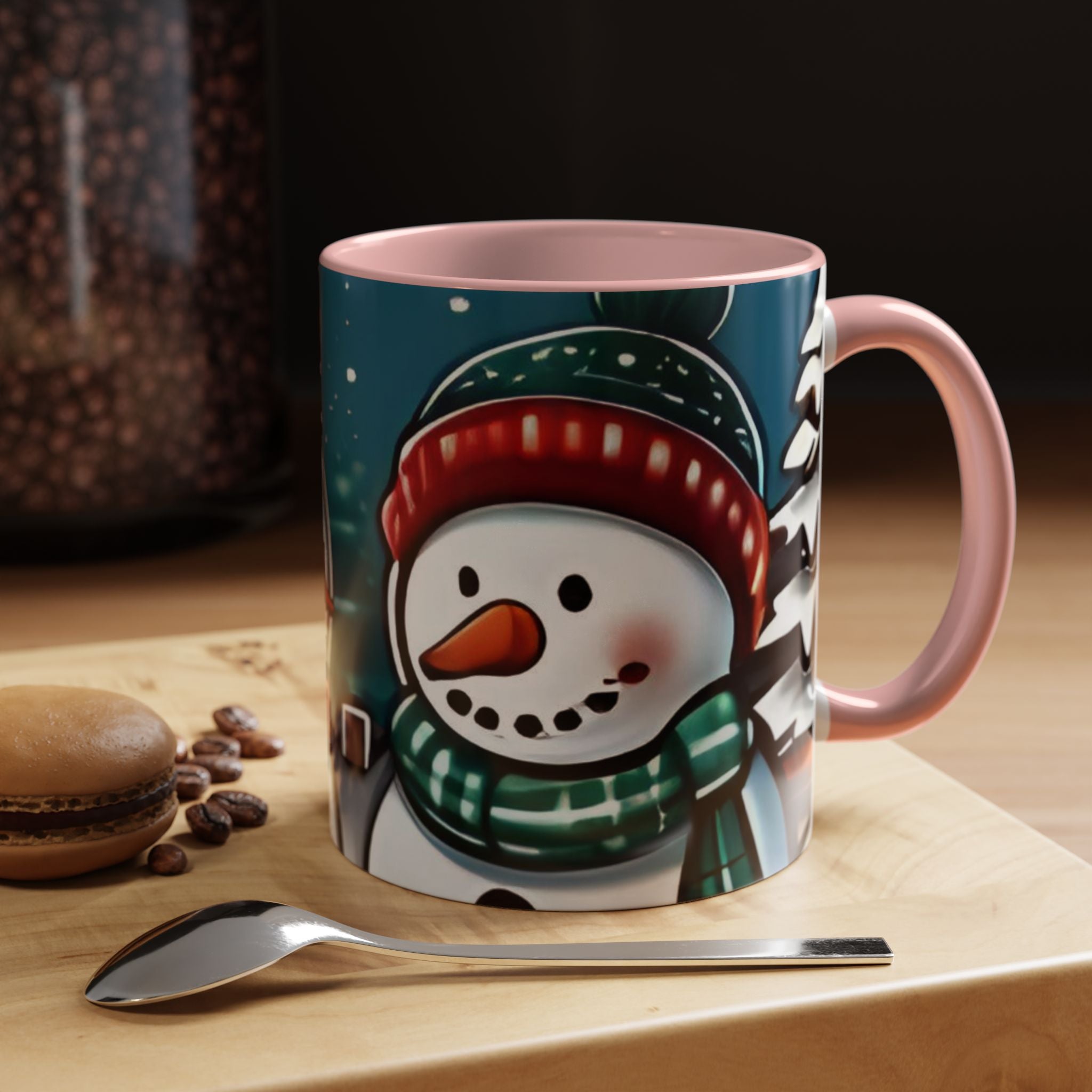 Cute Snowman Christmas Mug (11/15oz) - Winter Snowmen Christmas Mug