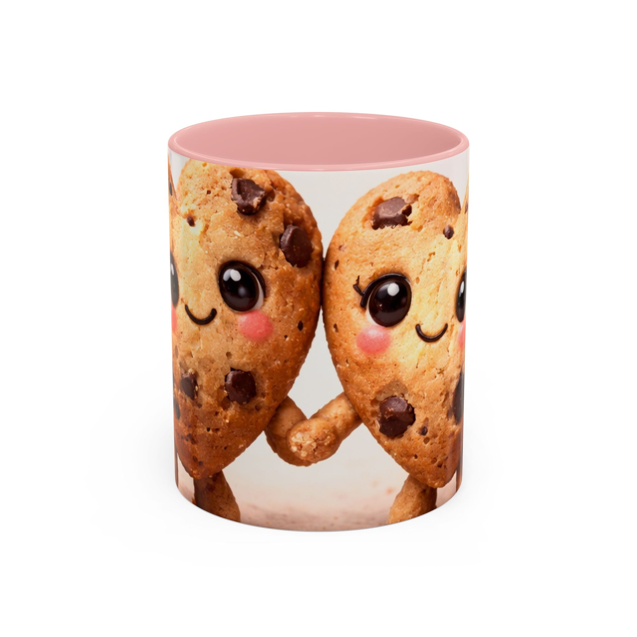 Heart Chocolate Chip Cookies Mug | Accent Coffee Mug, Valentines