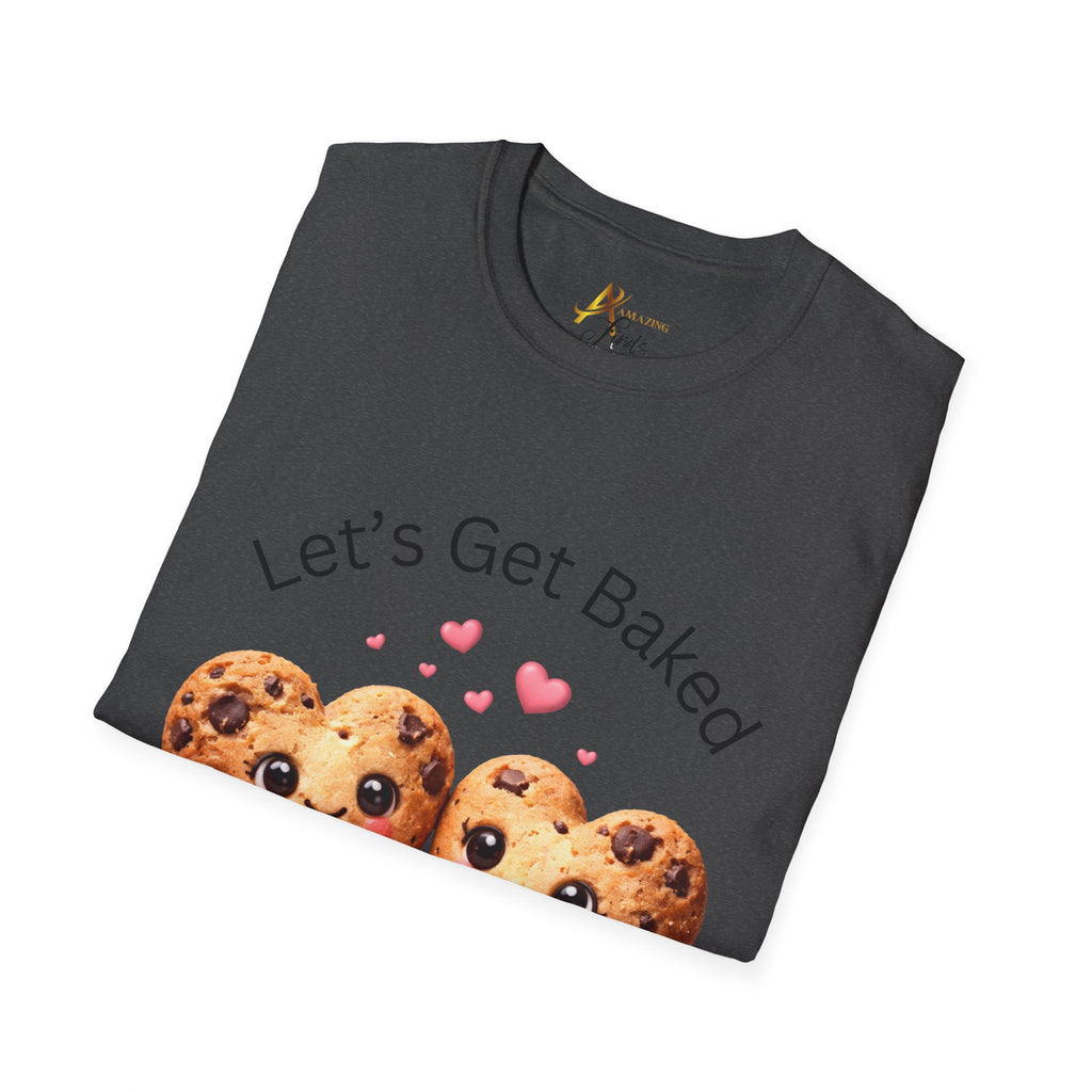 Let's Get Baked Cookie Hearts T-Shirt