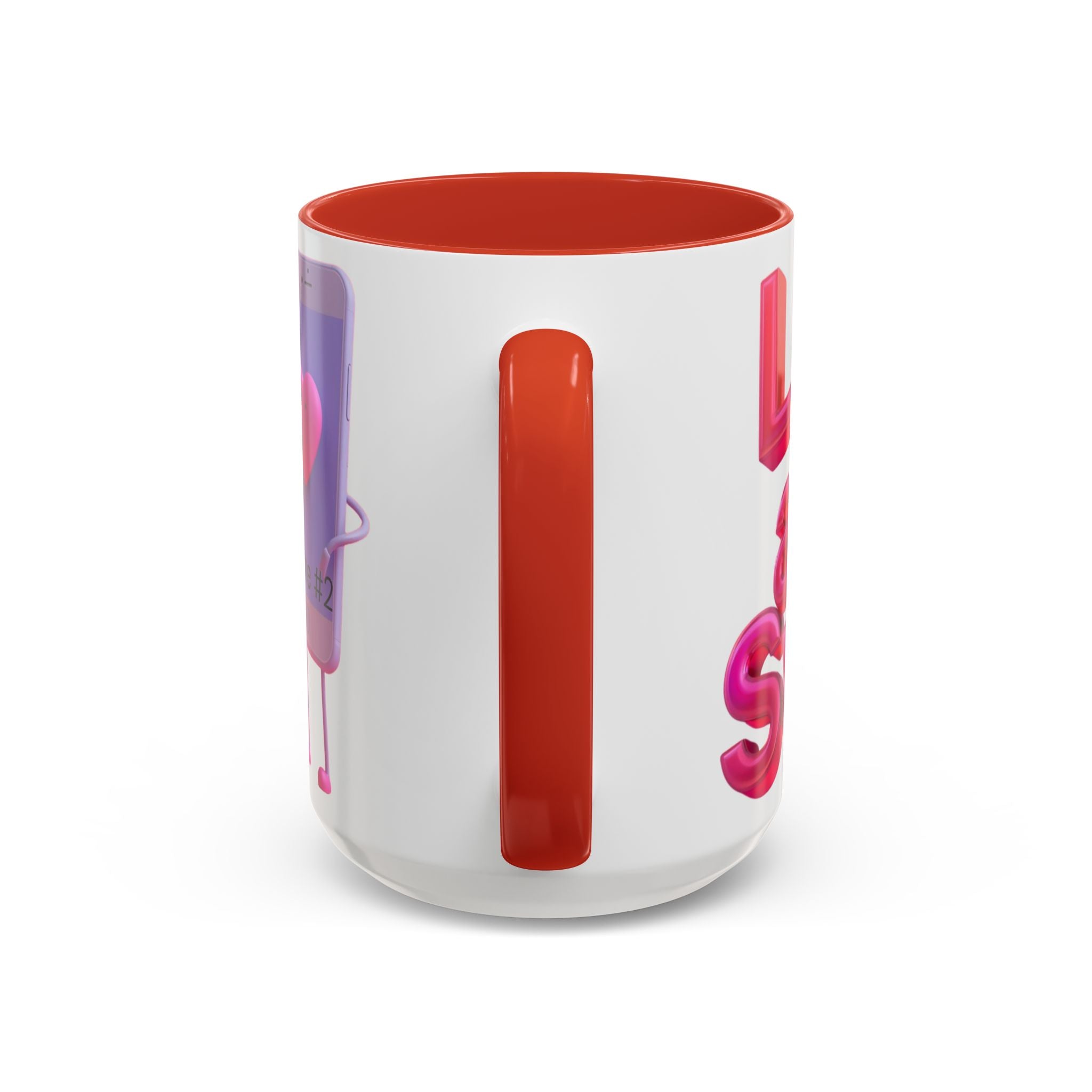 Personalized "Love at 1st Swipe" Couples Coffee Mug