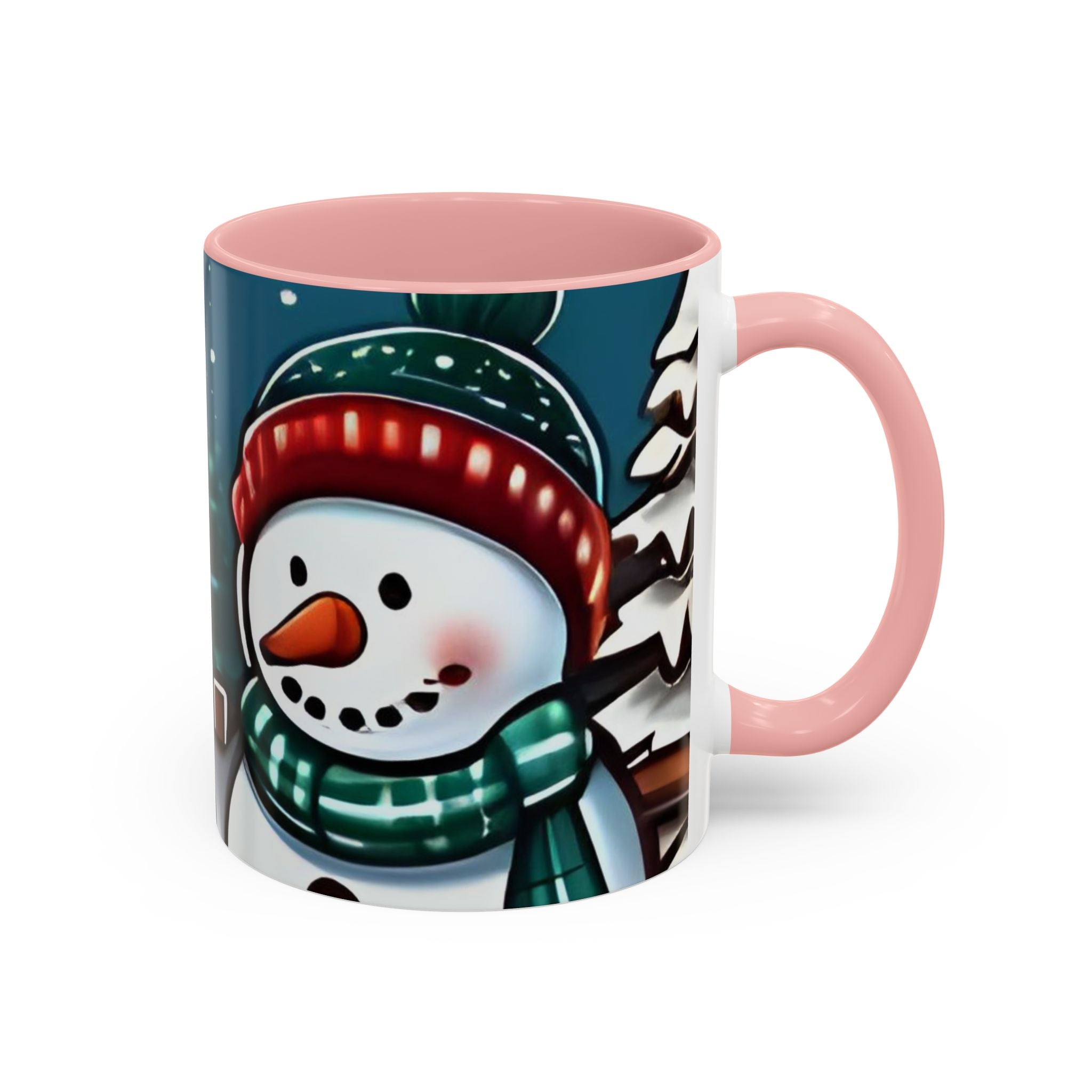 Cute Snowman Christmas Mug (11/15oz) - Winter Snowmen Christmas Mug