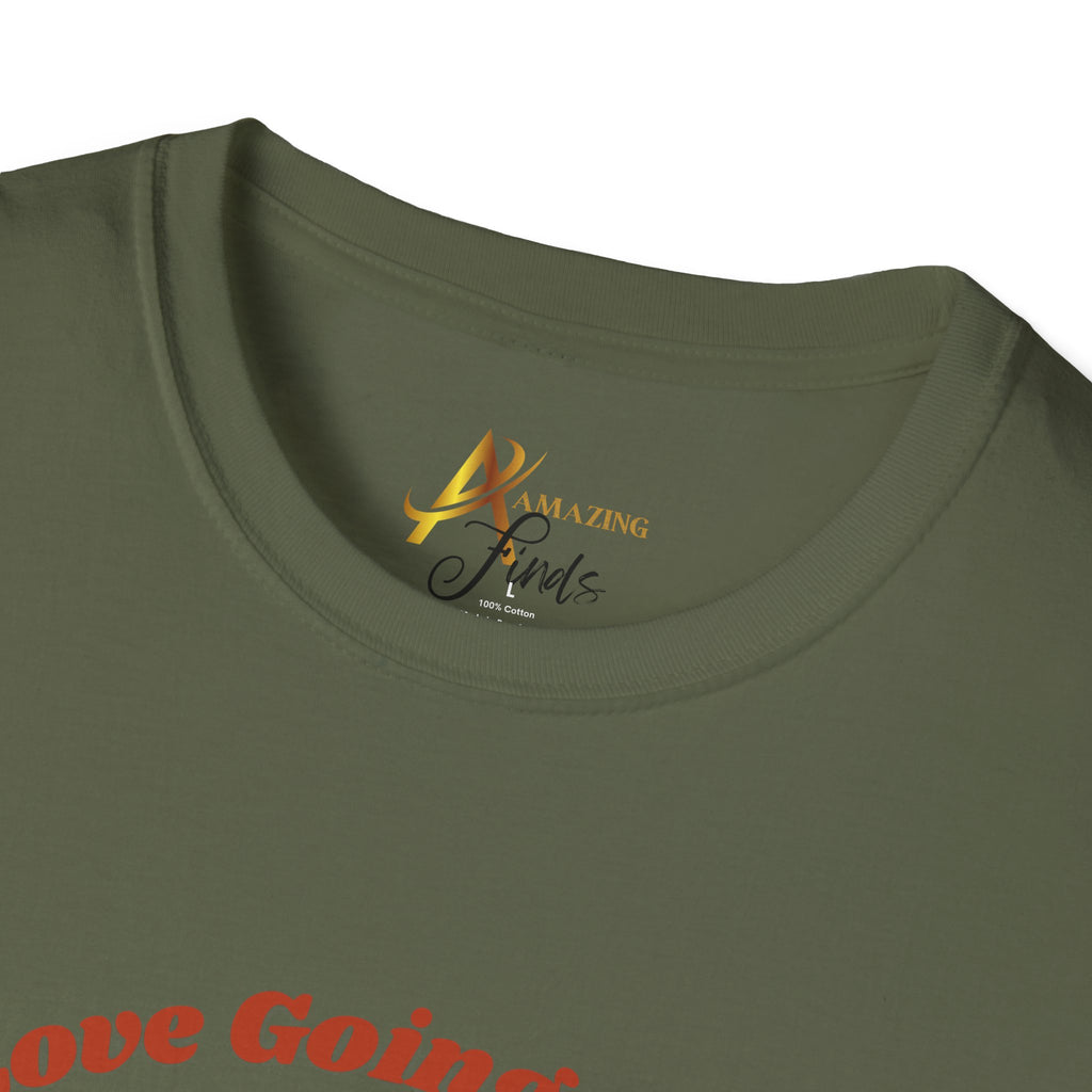 Adult Themed Santa Chimney T-Shirt - 'I Love Going Down' Christmas Attire