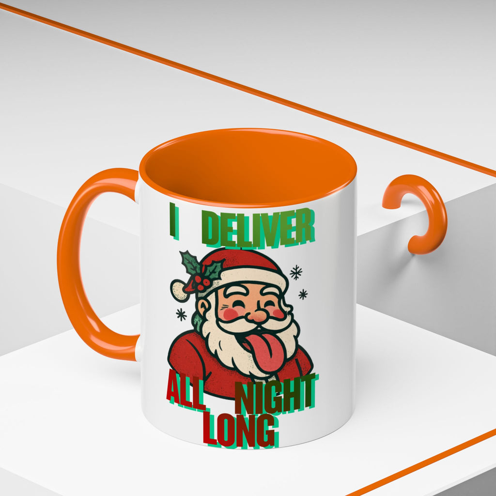 Naughty Mr. & Mrs. Clause Christmas Coffee Mug