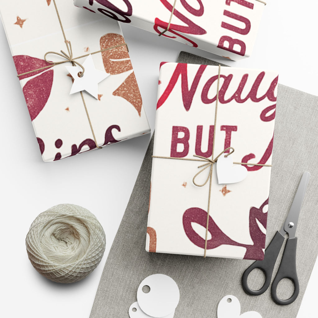 Festive Lips & Heels Holiday Wrapping - 29" x 144"