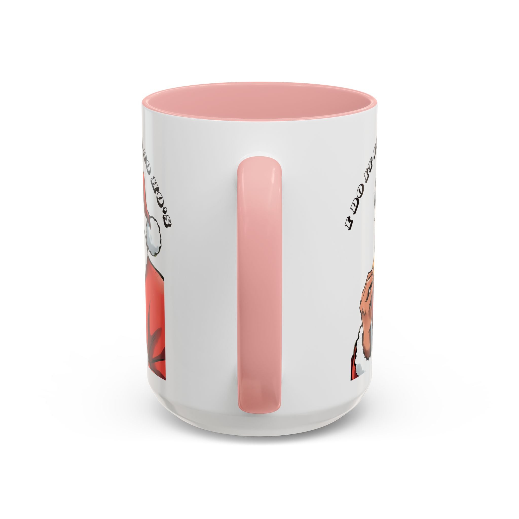 Coffee Mug - Santa Eating Cookie "I Do It For The Ho Ho Ho" Holiday Christmas Mug (11/15 oz)