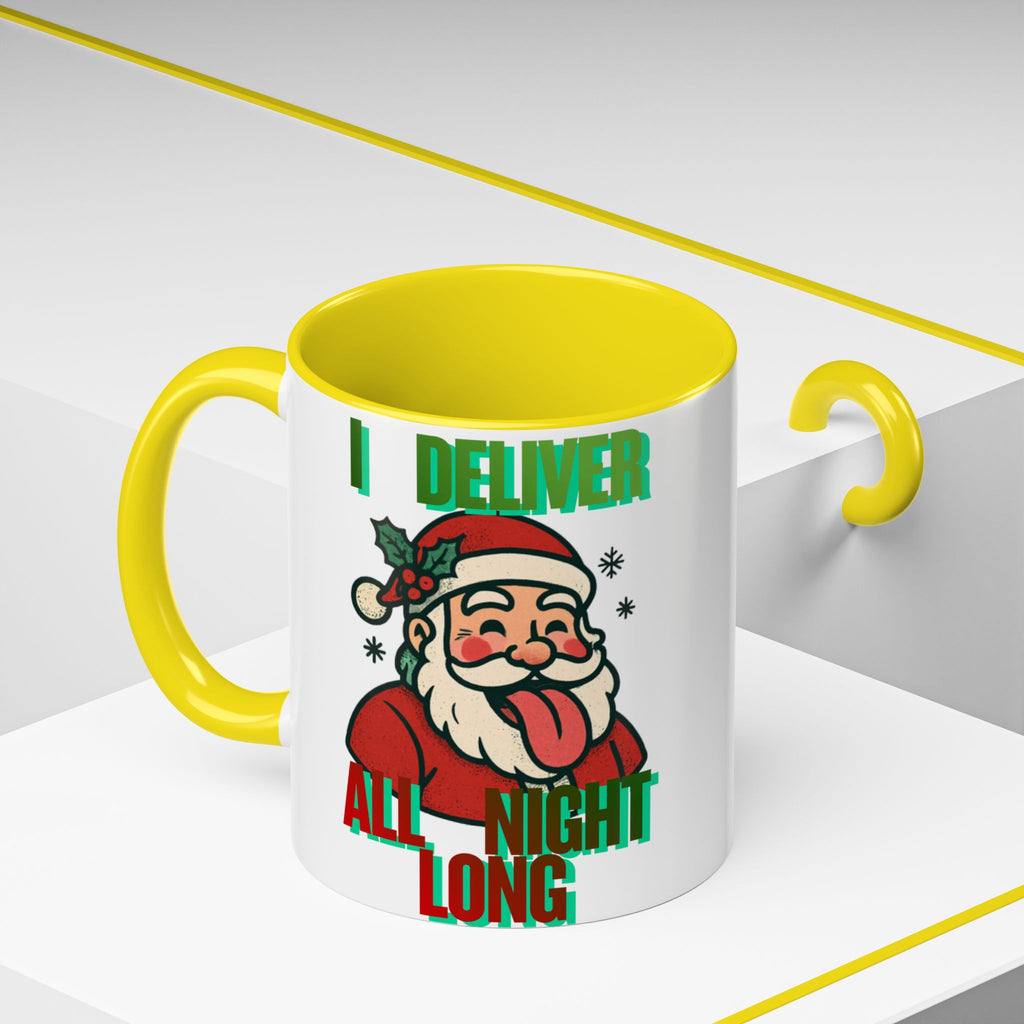 Naughty Mr. & Mrs. Clause Christmas Coffee Mug