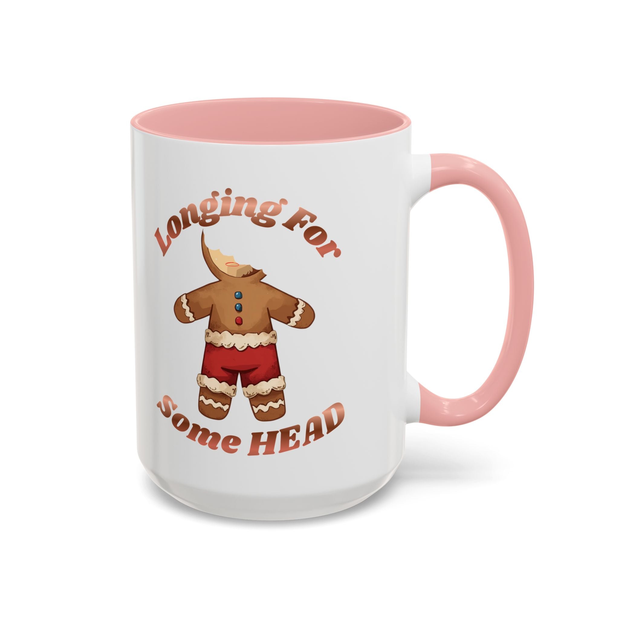 Gingerbread 'Longing For Some Head' Accent Coffee Mug (11/15oz)