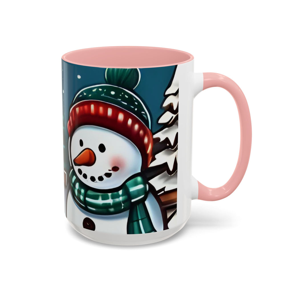 Cute Snowman Christmas Mug (11/15oz) - Winter Snowmen Christmas Mug
