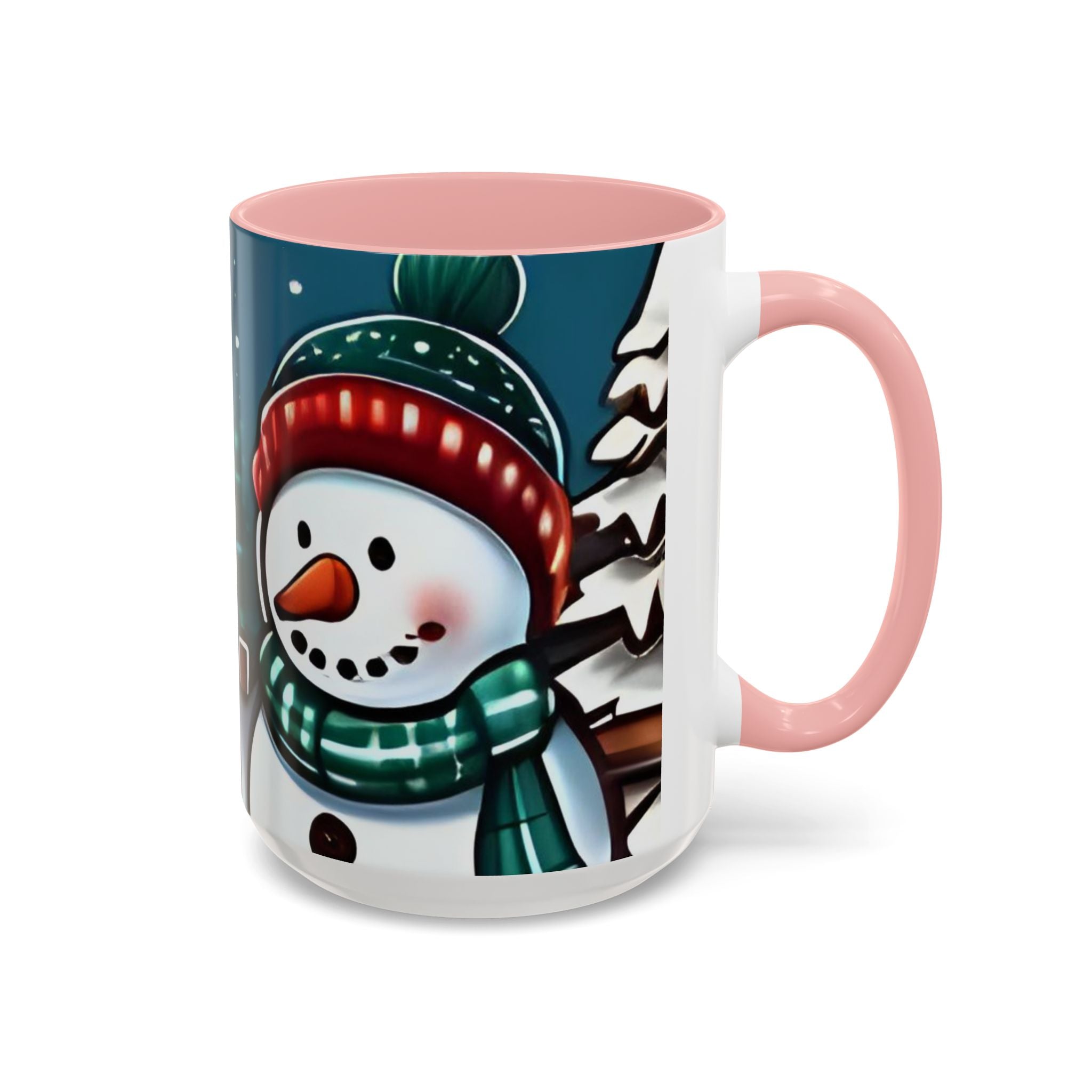 Cute Snowman Christmas Mug (11/15oz) - Winter Snowmen Christmas Mug