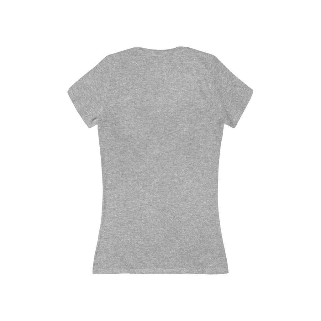 Adult Themed Milk & Cookies V-Neck Tee — 'I Put Out...And Santa Comes' Christmas Attire