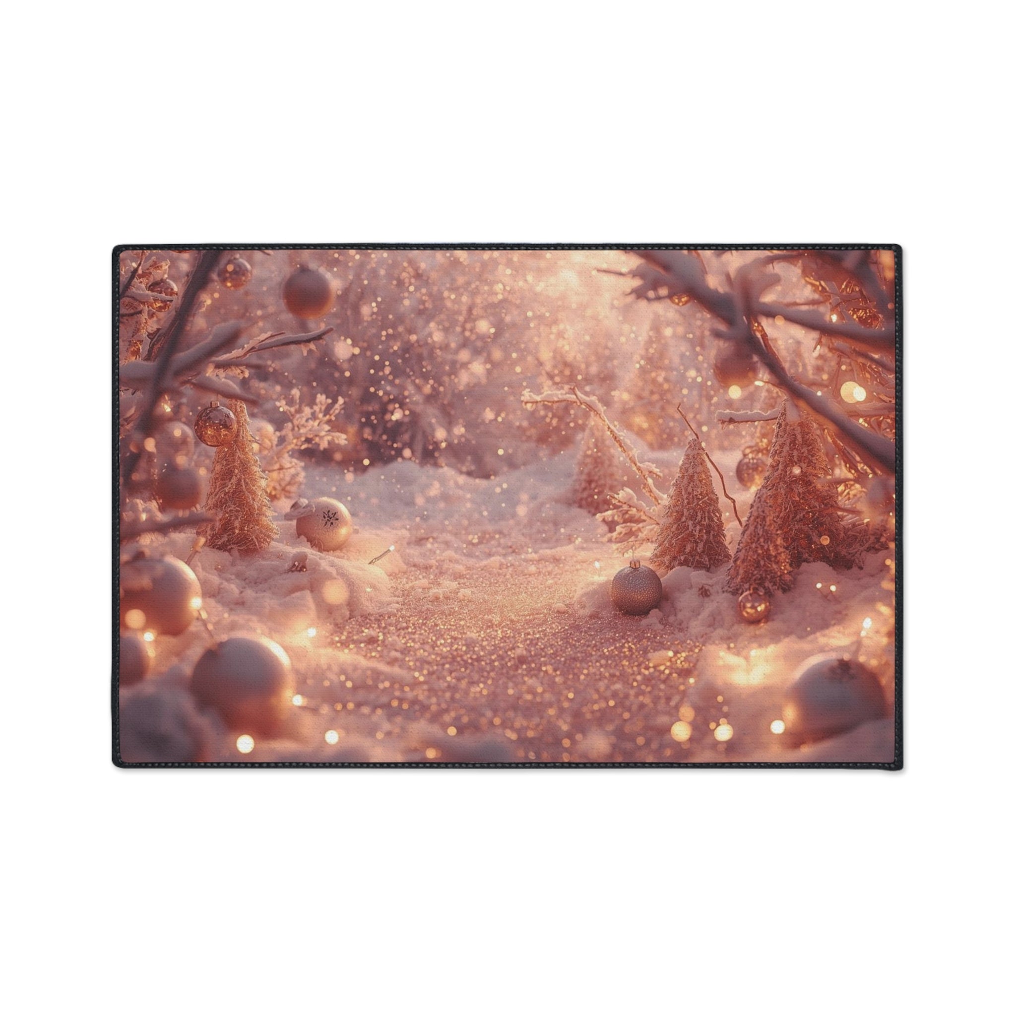 Holiday Winter Wonderland Heavy Duty Floor Mat
