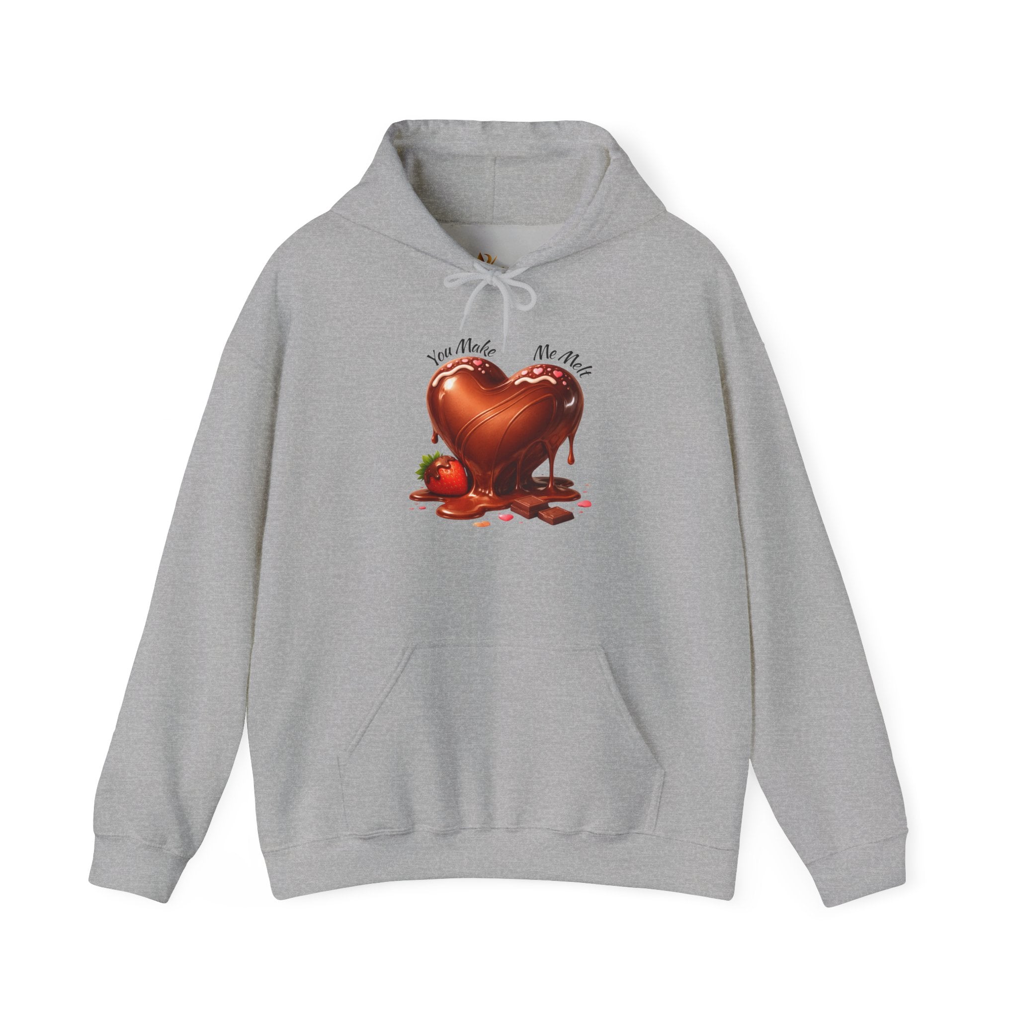 You Melt Me Chocolate Heart Hoodie — Valentine’s Day Sweatshirt