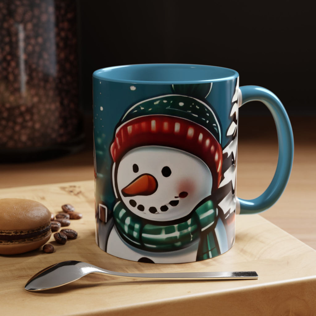 Cute Snowman Christmas Mug (11/15oz) - Winter Snowmen Christmas Mug
